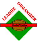 League Organizer Football Logo