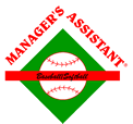 Manager's Assistant Baseball Softball Statistics Logo